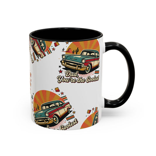 Father’s Day Arizona Pop-Art Car Accent Coffee Mug