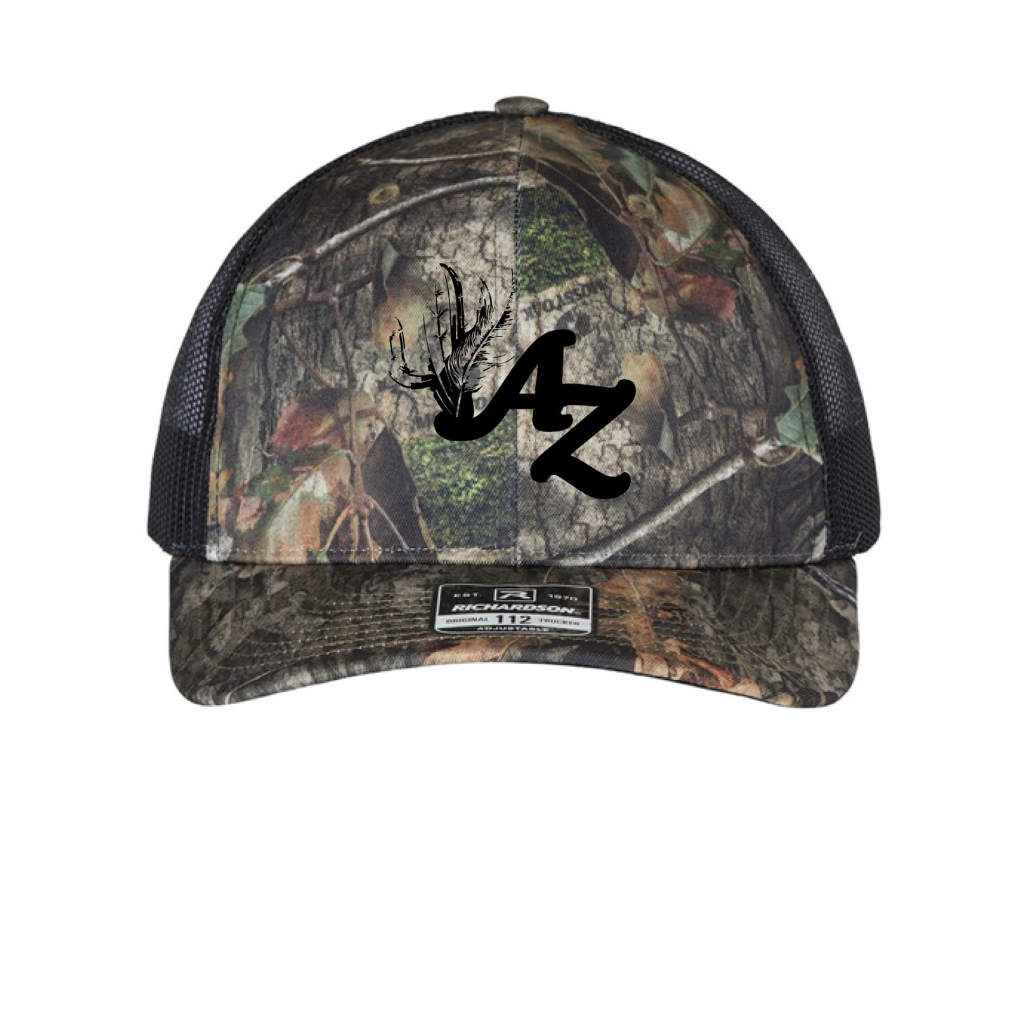 Mossy Oak Country DNA/ Black - FRONT