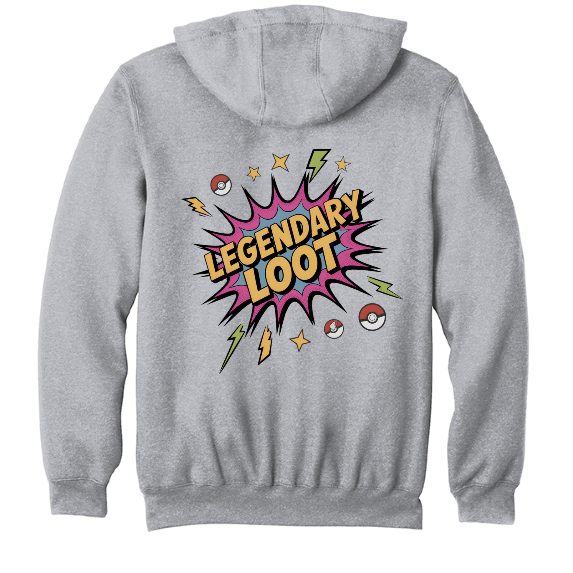 Heather Grey - BACK